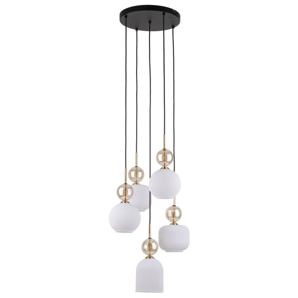Подвесной светильник TK Lighting 11593 Sophia Cognac White