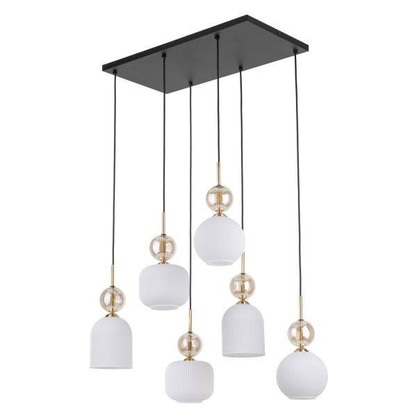 Подвесной светильник TK Lighting 11594 Sophia Cognac White