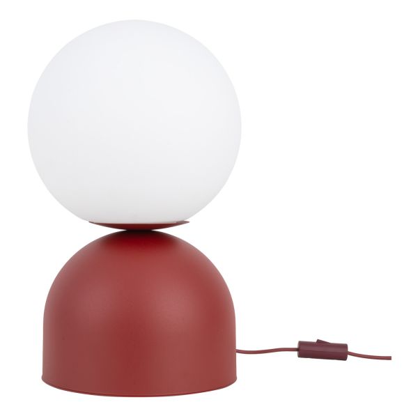 Настільна лампа TK Lighting 16217 Miki Burgund Big