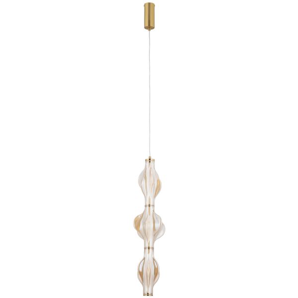 Підвісний світильник TK Lighting 18214 Elva Brass LED