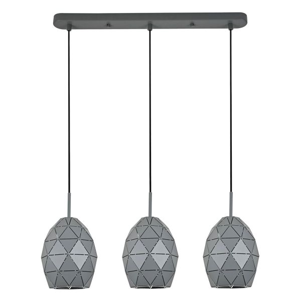 Подвесной светильник TK Lighting 6998 Egana Graphite