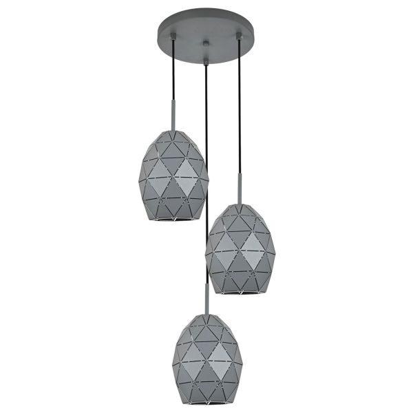 Подвесной светильник TK Lighting 6999 Egana Graphite