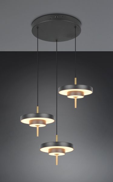 Подвесной светильник Trio 340230380 Keaton