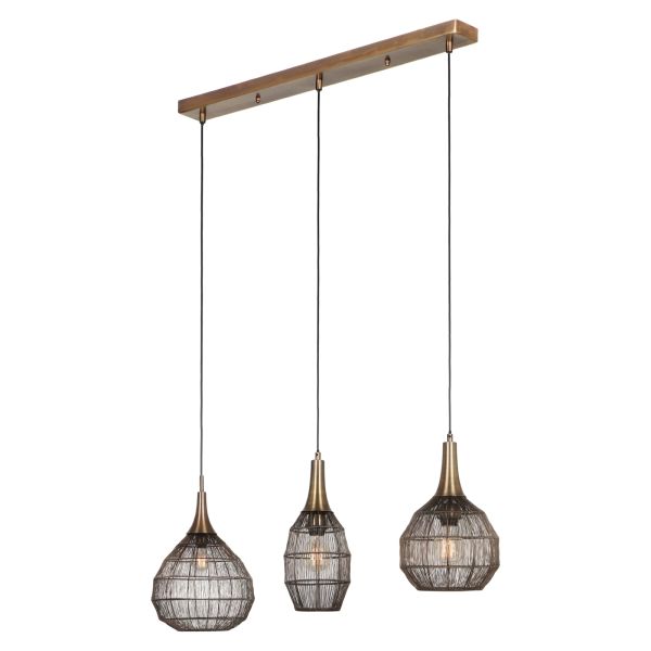 Подвесной светильник Trio 365400304 Soraya