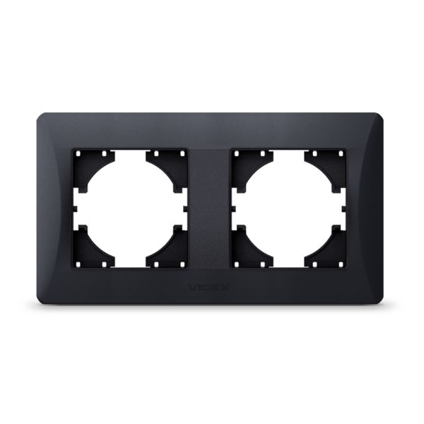 Рамка 2 поста Videx 24465 Binera VF-BNFR2H-BG