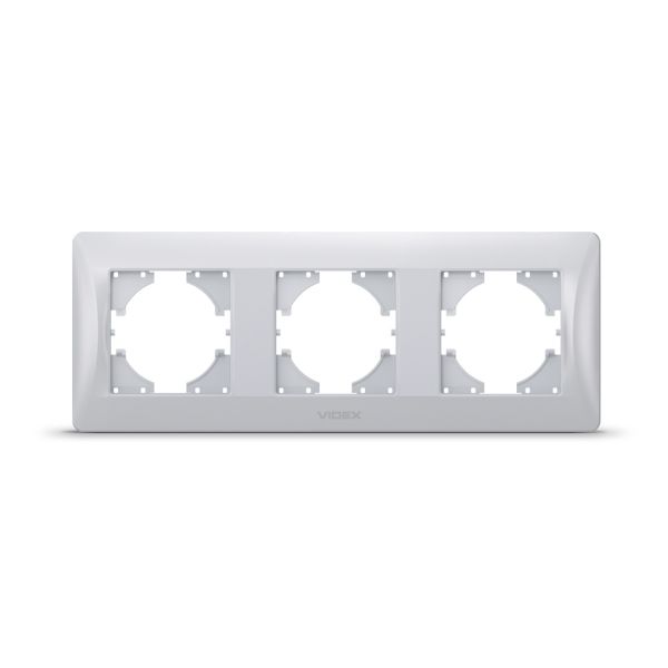 Рамка 3 поста Videx 24910 Binera VF-BNFR3H-SS