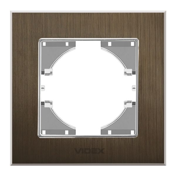 Рамка 1 пост Videx 24917 Binera VF-BNFRA1H-CH
