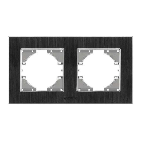 Рамка 2 поста Videx 24769 Binera VF-BNFRA2H-B