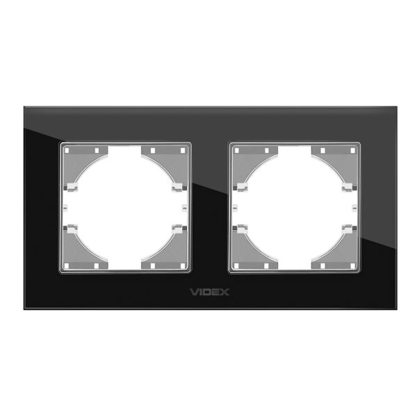 Рамка 2 поста Videx 24778 Binera VF-BNFRG2H-B