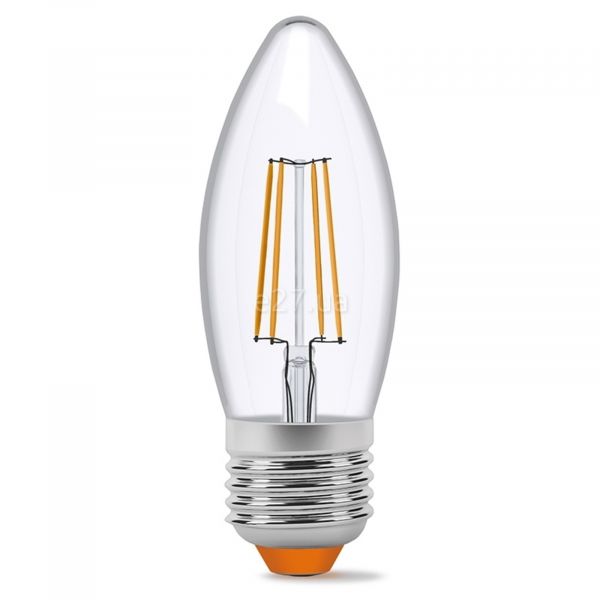 Лампа светодиодная Videx 23681 мощностью 4W из серии NeoClassic Series. Типоразмер — C37 с цоколем E27, температура цвета — 4100K