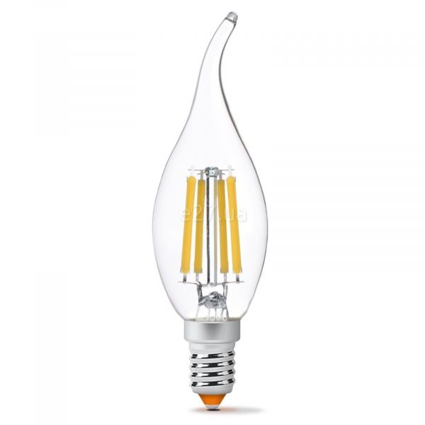 Лампа светодиодная Videx 25796 мощностью 6W из серии NeoClassic Series. Типоразмер — CA37 с цоколем E14, температура цвета — 4100K