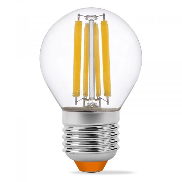 Лампа светодиодная Videx 25798 мощностью 6W из серии NeoClassic Series. Типоразмер — G45 с цоколем E27, температура цвета — 3000K