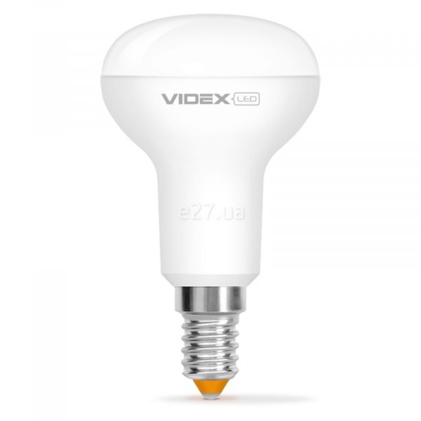 Лампа світлодіодна Videx 24141 потужністю 6W з серії E Series. Типорозмір — R50 з цоколем E14, температура кольору — 4100K