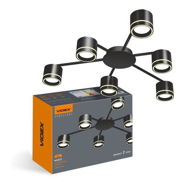 Люстра Videx 28504 VL-SPF21B-BP