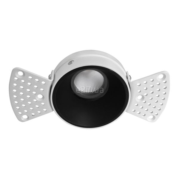 Точечный светильник Viokef 3914-111B-3-S-38 Trimless Spot Light Black 12W 3000K 38° Alea