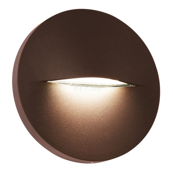 Настінний світильник Viokef 4298301 Wall Lamp Brown Round D140 Vita