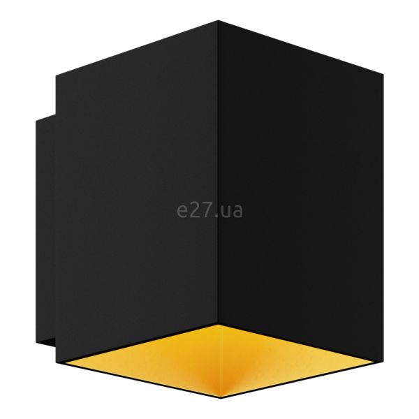 Настенный светильник Zuma Line 91063 Sola Wl Square Black-Gold