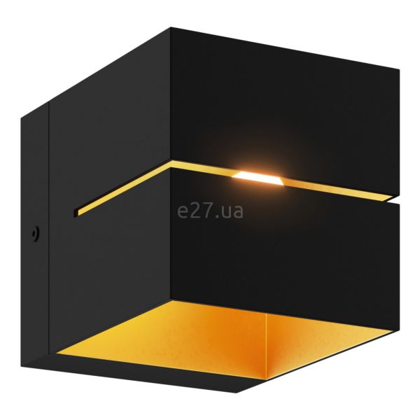 Настенный светильник Zuma Line 91067-N Transfer Wl 2 Black-Gold