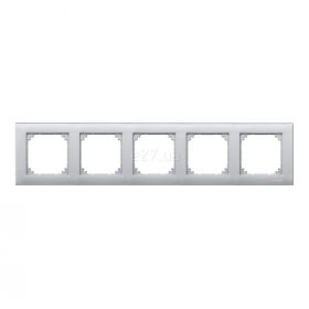 Рамка 5 постов Schneider Electric MTN486560 Merten System M-Plan ...